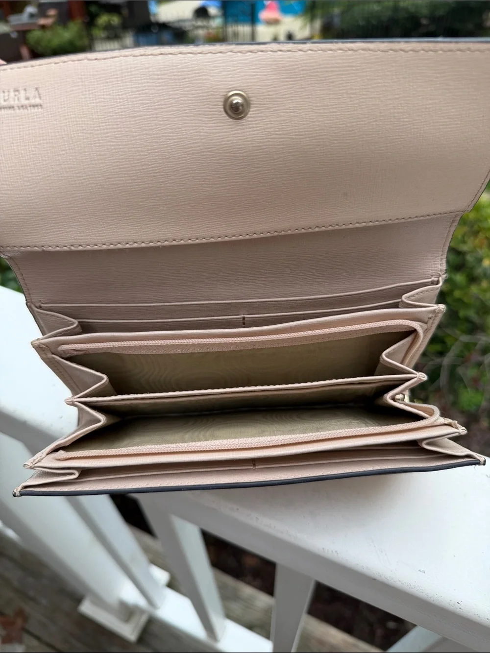 Furla Babylon Continental Wallet in Saffiano Leather